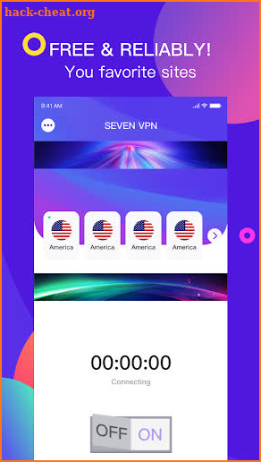 Seven VPN screenshot