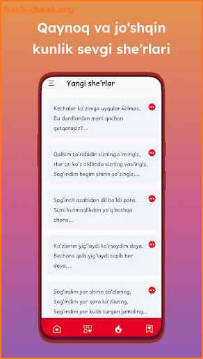Sevgi she’rlari screenshot
