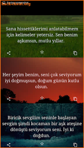 Sevgiliye Doğum Günü Mesajları screenshot