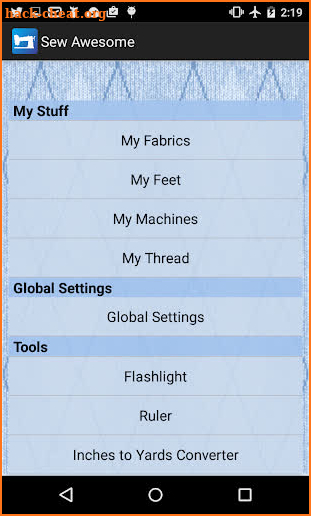Sew Awesome: Sewing Tracker screenshot