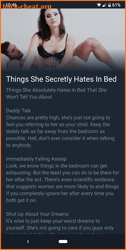 Sex Tips for Men screenshot