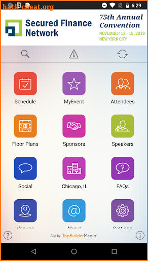 SFNet's 75th Annual Convention screenshot