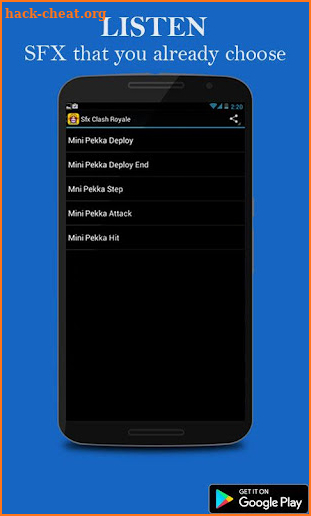 SFX for Clash Royale screenshot