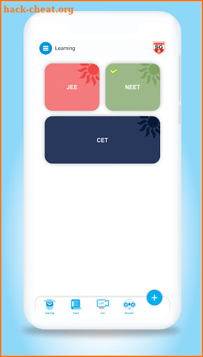 SG LearningApp screenshot