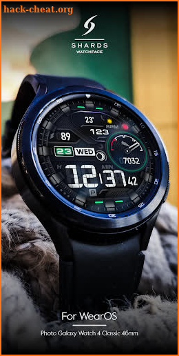 SH026 Watch Face, WearOS watch screenshot