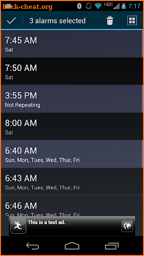 Shabbos Alarm screenshot