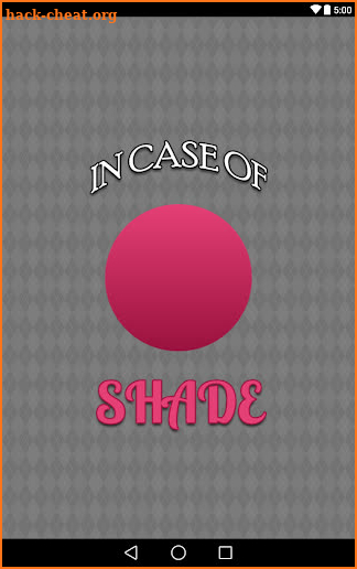 Shade Button screenshot