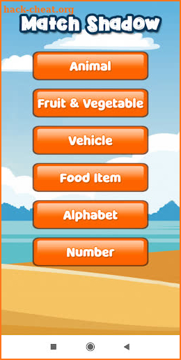 Shadow Matching Game For Kids screenshot