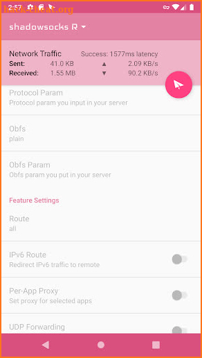 ShadowsocksR Pro screenshot