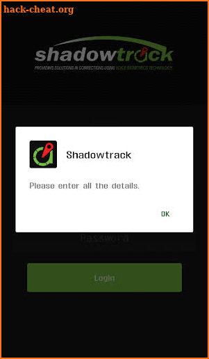 Shadowtrack screenshot