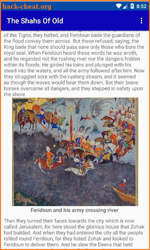 卐 ShahNameh of Ferdowsi The Book App 卐 screenshot