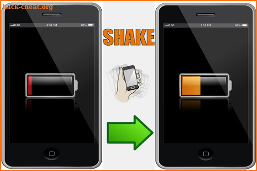 Shake To Charge Battery screenshot