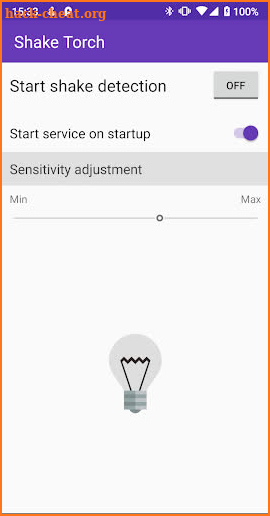 Shake-Torch (Flashlight) screenshot