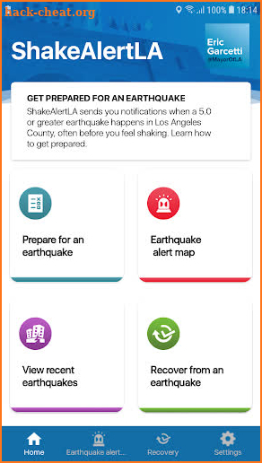 ShakeAlertLA screenshot