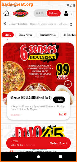 SHAKEYS PIZZA UAE screenshot