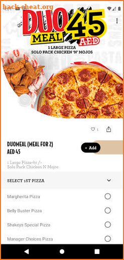 SHAKEYS PIZZA UAE screenshot