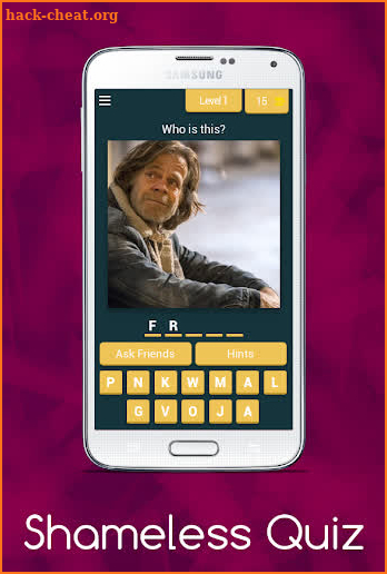 Shameless Quiz screenshot