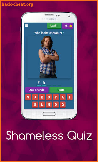 Shameless Quiz screenshot