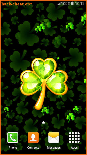 Shamrock Live Wallpapers screenshot