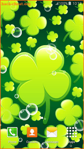 Shamrock Live Wallpapers screenshot