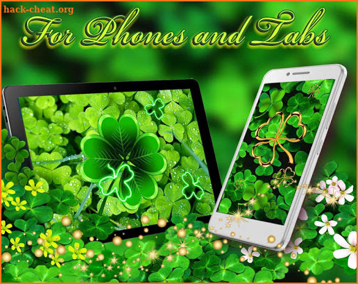 Shamrock Spring Live Wallpaper screenshot