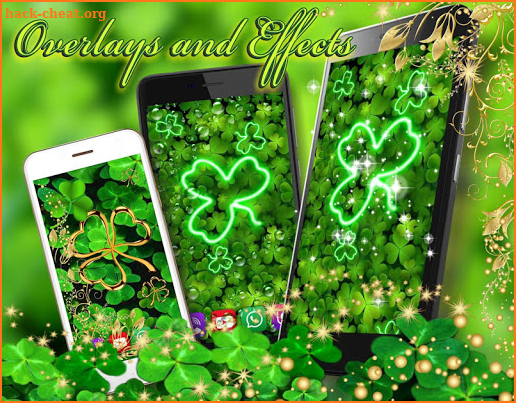 Shamrock Spring Live Wallpaper screenshot