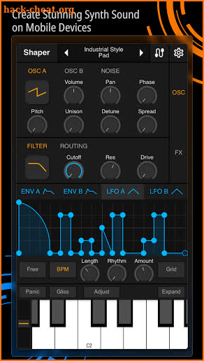 Shaper - Synthesizer screenshot