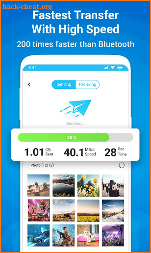 SHARE ez : File Share & Data Transfer App screenshot