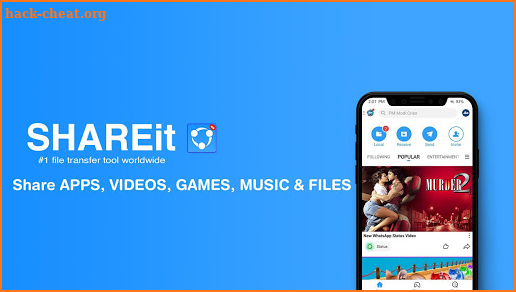 SHAREIT - File Transfer & Share App Advice 2020 screenshot