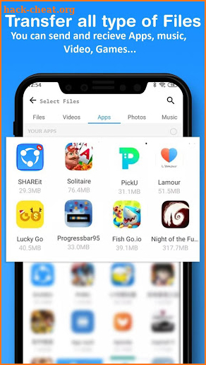 SHAREIT - File Transfer & Share App Advice 2020 screenshot