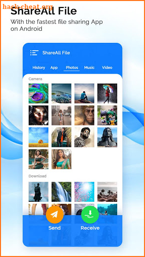 SHAREIT - File Transfer & Share App, ShareKaro screenshot