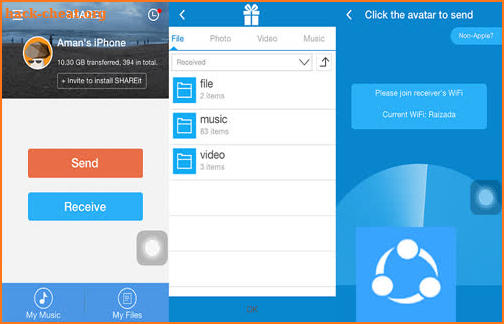 Shareit Transfer Files Walkthrough 2021 screenshot