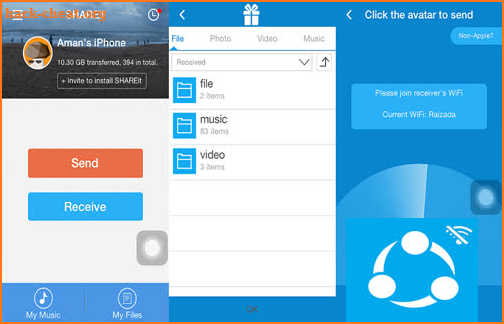 Shareit - Transfert and Share All files Guide 2020 screenshot