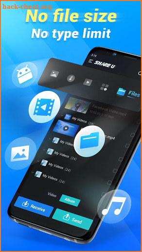 ShareU - Shareit File Transfer & Offline APP Share screenshot