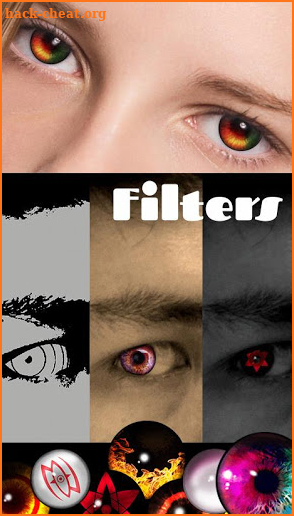 Sharingan - Eyes And Hair Color Changer screenshot