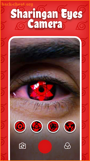 Sharingan Eyes - Camera Photo Editor screenshot