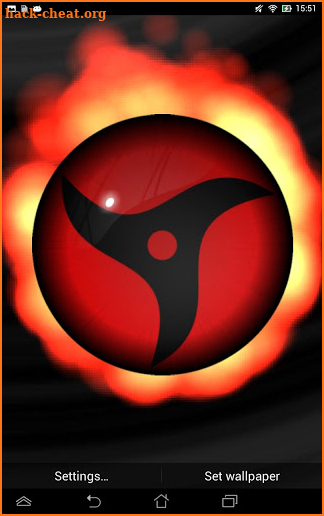 Sharingan Rinnegan Live Wallpaper Lite screenshot