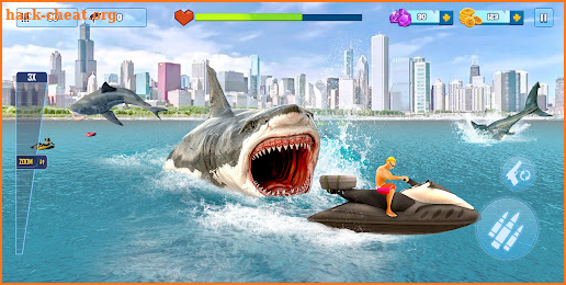 Shark Attack: 3D Hunting Games screenshot