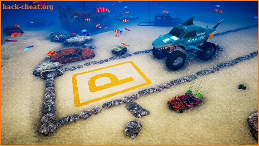 Shark Monster Truck Underwater World Parking Sim screenshot