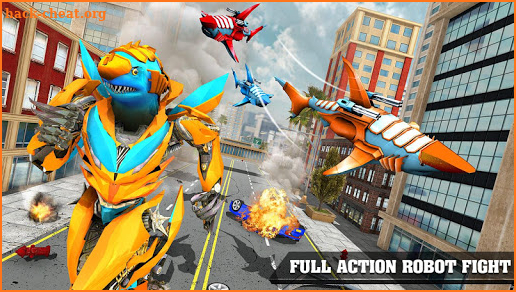 Shark Robot Simulator 2019: Shark Attack Games screenshot