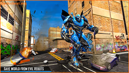 Shark Robot Transformation Game screenshot