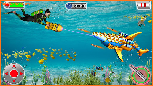 Shark Robot Transformation - Robot Shark Games screenshot