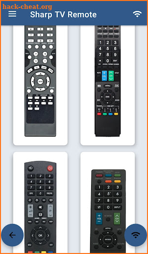 Sharp Smart TV Remote screenshot