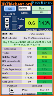 Sharpe Ratio Pro screenshot