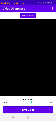 Sharpen Video - Sharpness App (Enhancer & Editor) screenshot