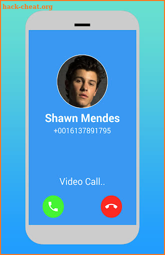 Shawn Mendes Fake Call screenshot