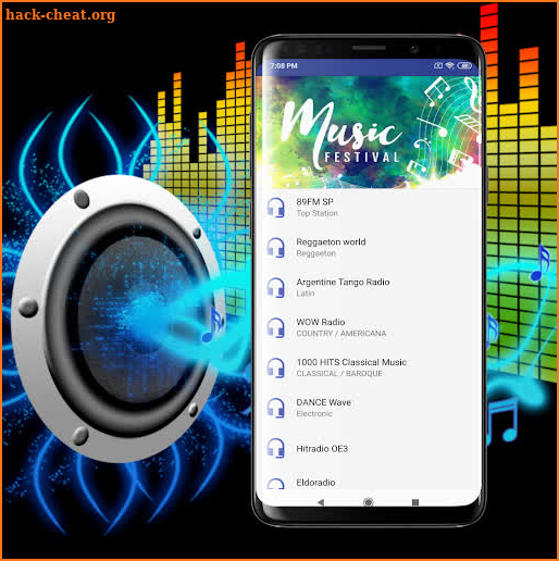 Shazom find music in radio screenshot