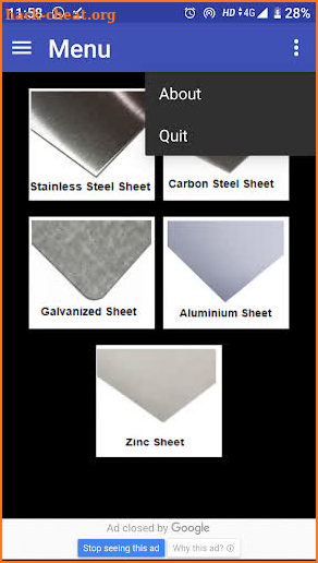 Sheet Gauge Thickness screenshot