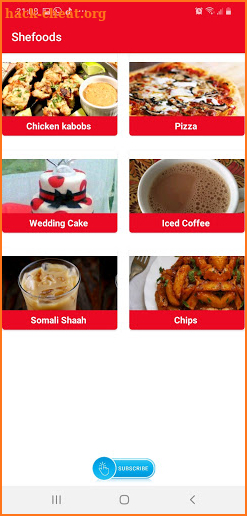 shefoods screenshot