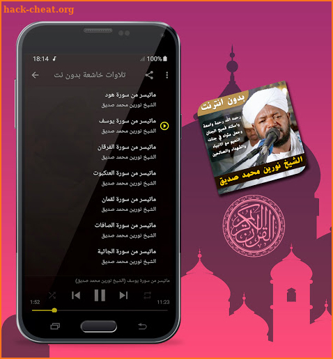 Sheikh Noreen Mohammed Siddiq Quran Offline screenshot